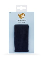 Lady Jayne Head Band Sports Hair Band Elastics 5cm Wide Black 3159B FREE POSTAGE