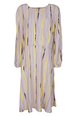 TOM TAILOR women's dress ladies' dress sundress party dress beige NEW size 44 46
