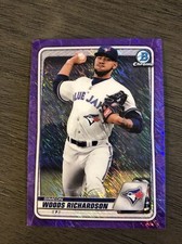 2020 Bowman Chrome-Purple Shimmer Refractor-Simeon Woods Richardson #BCP190