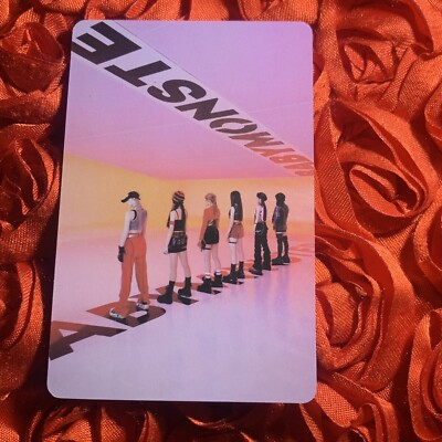 BABYMONSTER Batter Up B Edition Celeb K-pop Girl Photo Card Group Monster Line