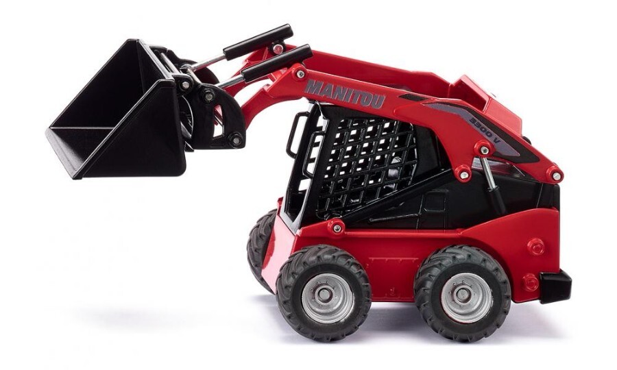MODELLINO MEZZI CANTIERE STATICO ESCAVATORE MANITOU 3300V MODELLISMO SCALA 1:32