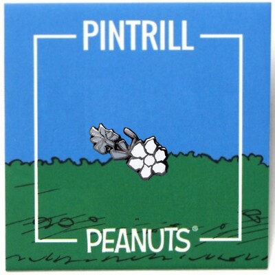  RARE  PINTRILL x PEANUTS Spring Flower Pin *BRAND NEW* LIMITED EDITION   