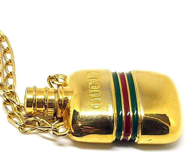 Gucci flask best sale necklace