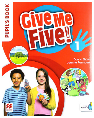Macmillan GIVE ME FIVE! Level 1 Pupil's Book Pack with Access to NAVIO @ NEW @