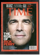 THE RISE OF RICK PERRY TIME magazine September 26, 2011 JOE KLEIN ROAD