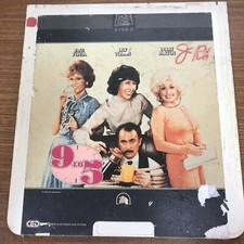 CED Videodisc 9 To 5 Nine To Five Dolly Parton Jane Fonda Good Condition CED