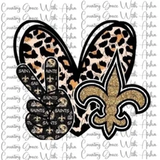 Sublimation Print Saints Football Ready to Press Paper Ink Heat Transfer