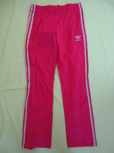 Pantalon Adidas Originals Rose et argent Femme Style vintage Survetement -  36 | eBay