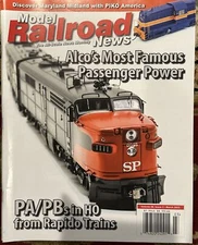Model Railroad News Magazine March 2023 Alco most famous passenger power