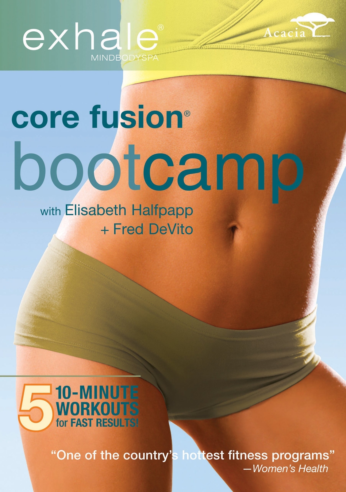 Exhale: Core Fusion - Bootcamp (DVD) Elisabeth Halfpapp Fred DeVito