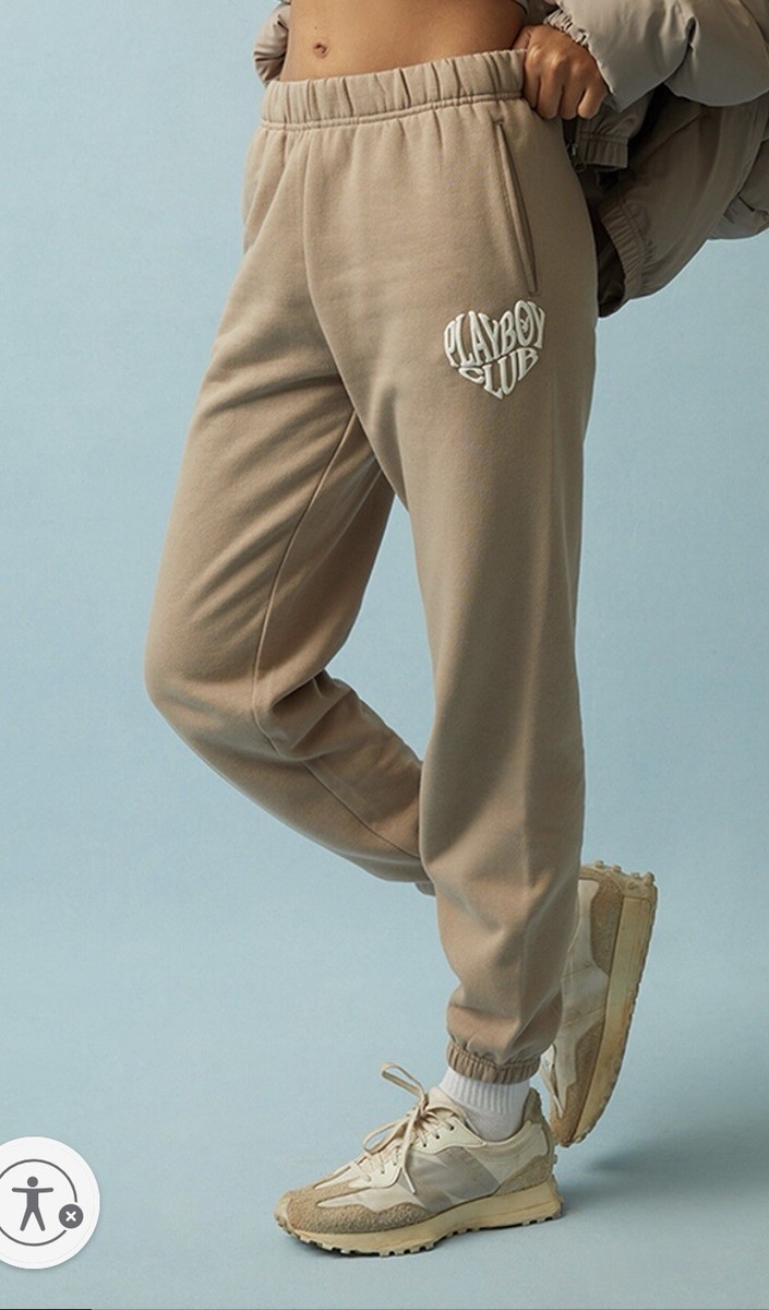 PLAYBOY BY PACSUN CLUB SWEATPANTS WOMENS M MEDIUM JOGGERS SWEATS