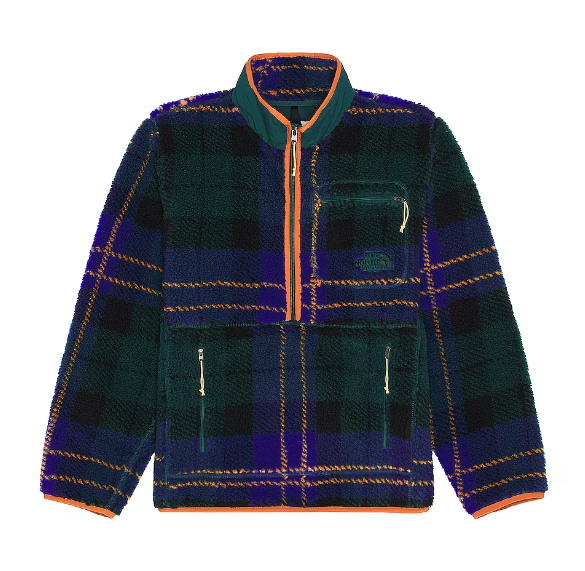 The North Face Men Extreme Pile 1/4-Zip Fleece Pullover Jacket