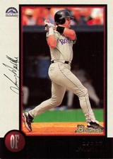 Larry Walker Bowman 1998 Baseball Card #23
