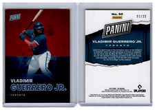 2022 Panini National Silver Pack Red Parallel Vladimir Guerrero Jr 93/99