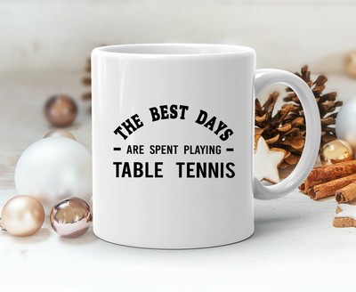 Table Tennis Lover Mug Olympics Game Sport Ping Pong Player Coach Gift