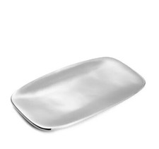Nambé MCM Silver Tray Rectangular Serving Pl...