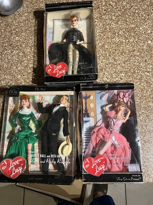 i love lucy barbie lot dolls