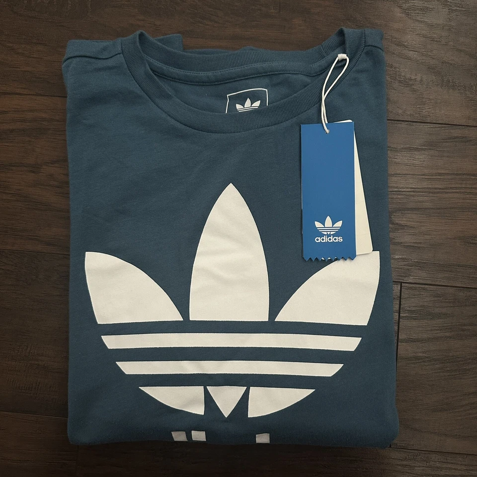 Adidas Originals Big Kids Unisex Trefoil Logo Tee teens Wear Dh2472 - Image 2 of 4