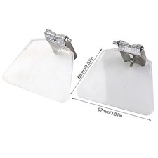 2x Universal Bench Grinder Eye Guards Shield Guard For 125/150/200/250 Grinder