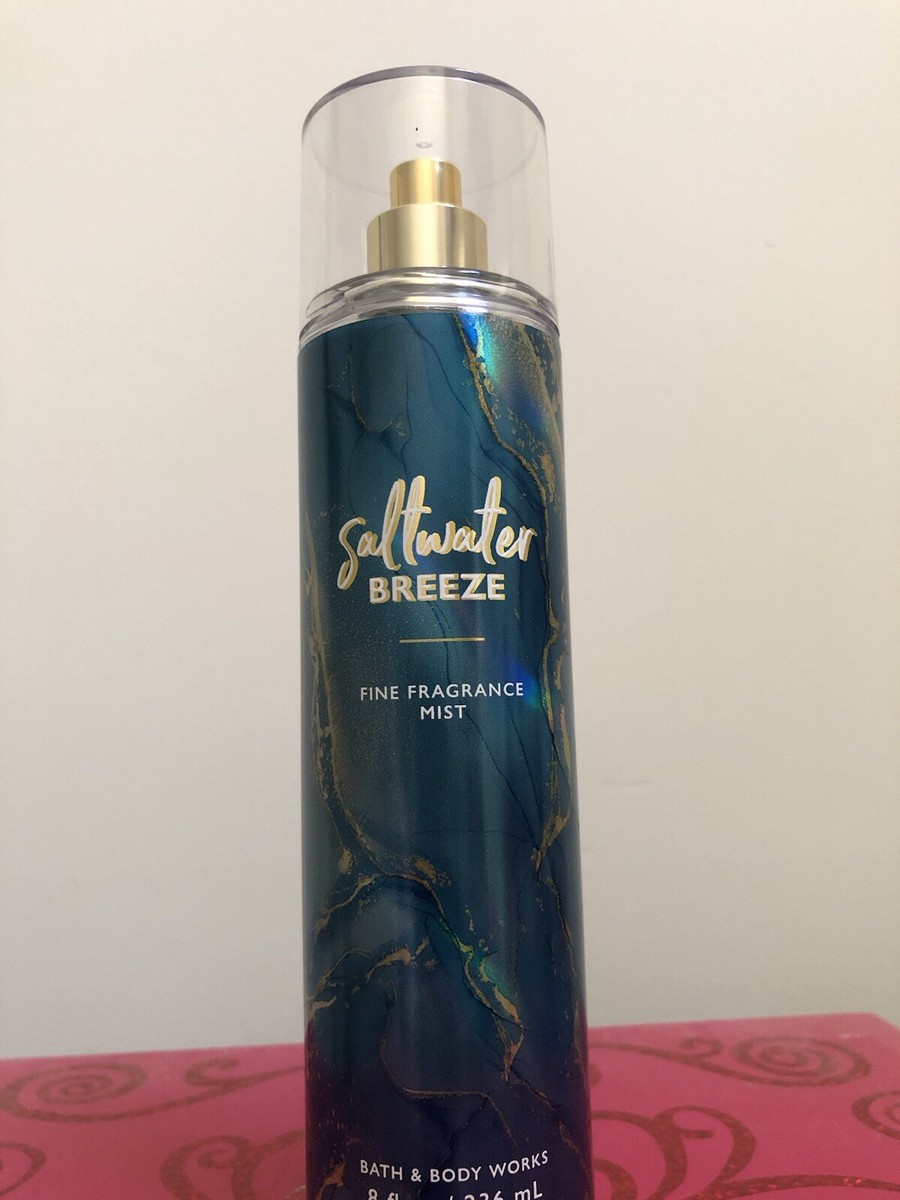 Bath Body Works SALTWATER BREEZE Originals Fragrance Spray oz  DISCONTINUED