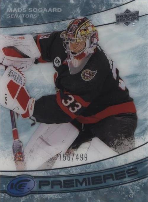 2022-23 Upper Deck Ice - Mads Sogaard #217 - 1 of 1