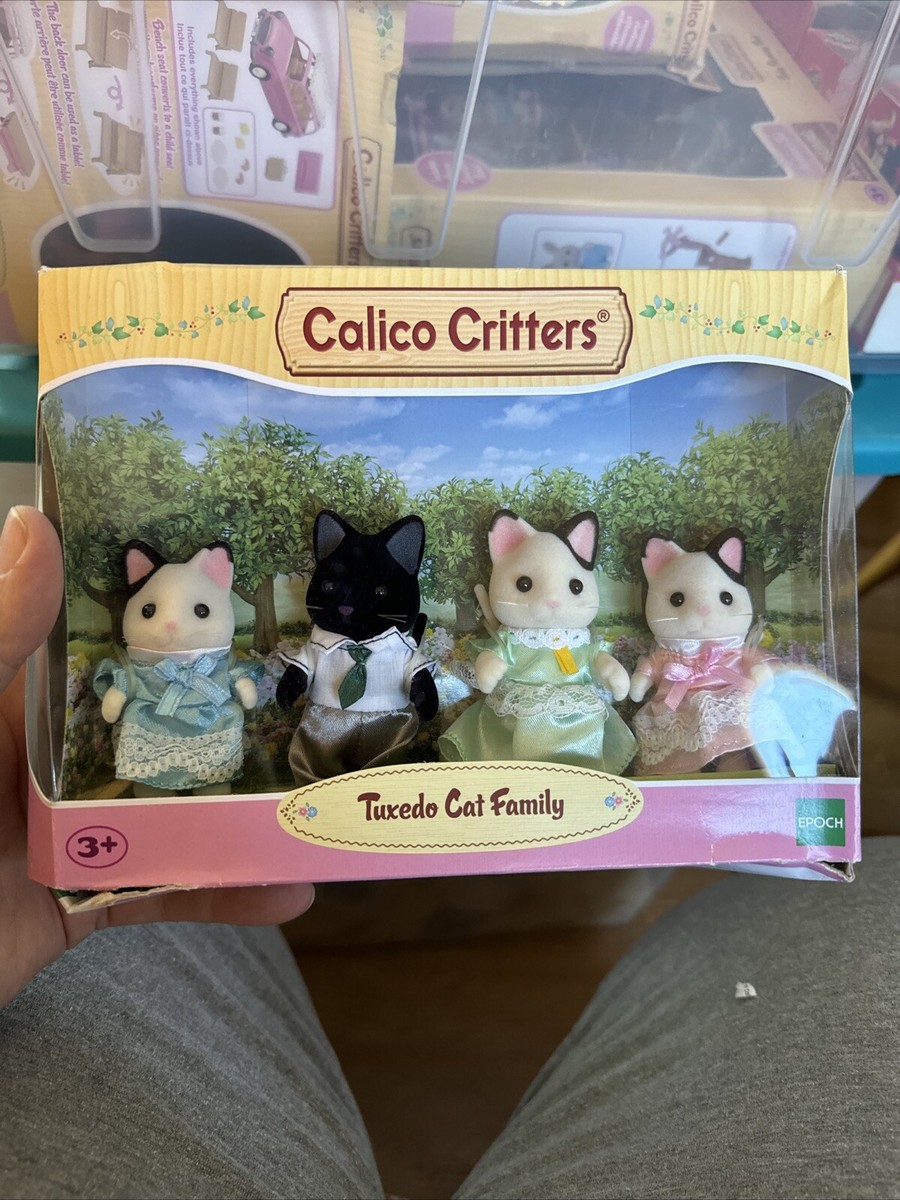 Calico Critters Tuxedo Cat Triplets Calico Critters Tuxedo Cat
