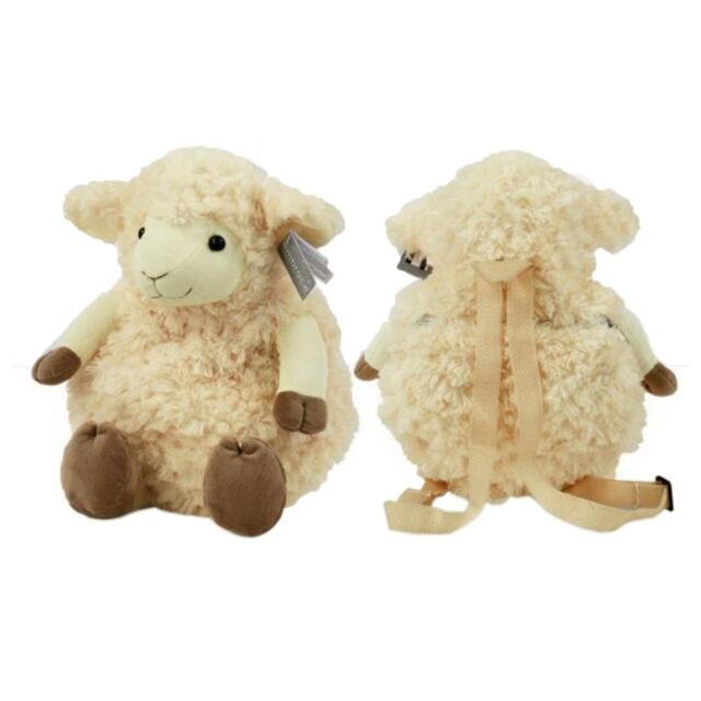 Sheep Backpack Plush Animal Backpack Plush Lamb Child Backpack Boy Girl Gift