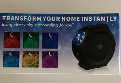 3 in 1 Starry Sky Star Projector LED Nebula Cloud Light Voice Control Design