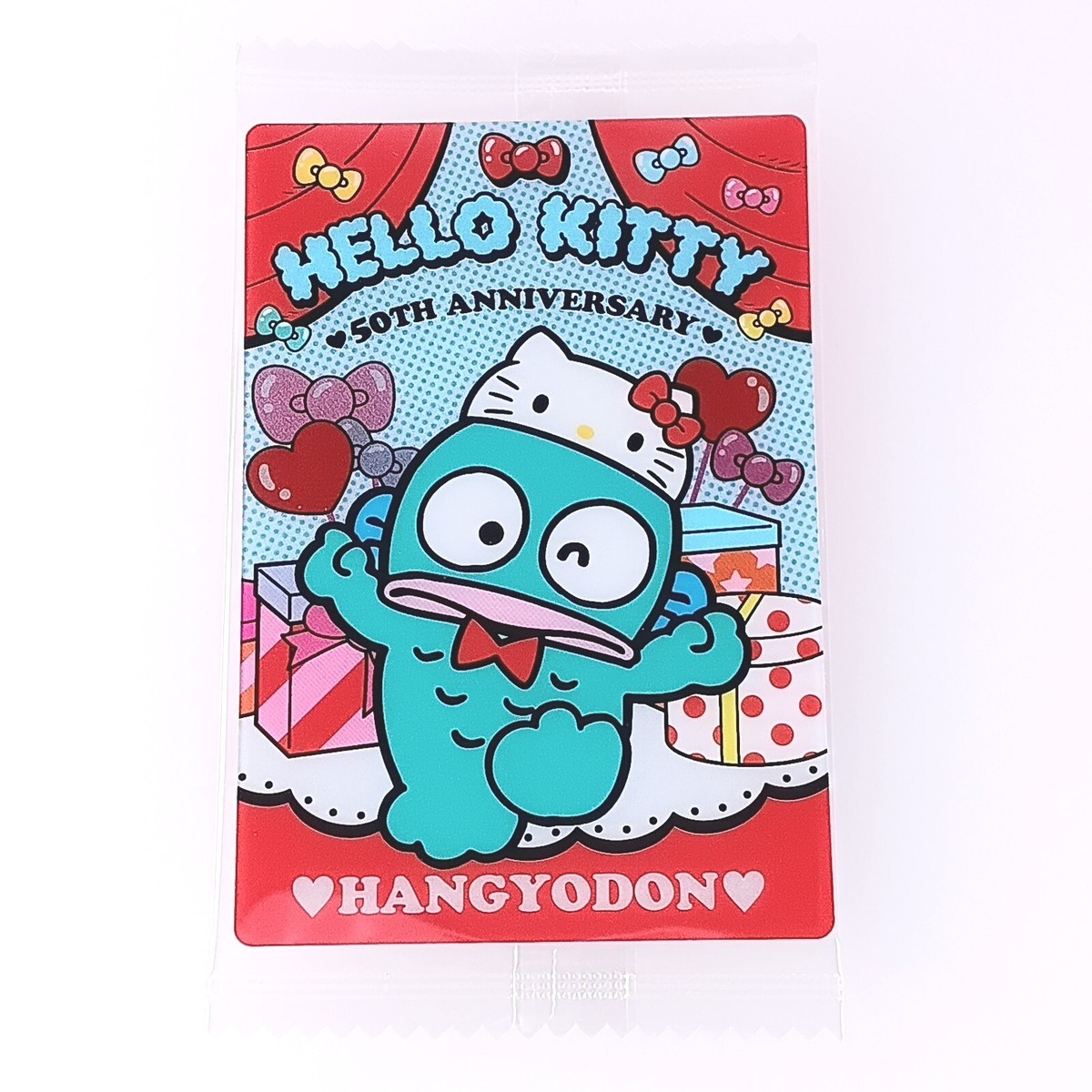 その他 HANGYODON Hangyodon Sanrio Hello Kitty 50th Wafer Card No.08 Japanese From