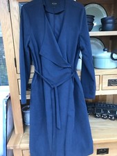 Vila Dark Blue Lightweight Trench Coat.