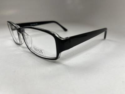 New MAX by Max Cole MMC-02 Col.90 Black Eyeglasses 55/15/135  display picture 3