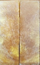 Sparkle Gold Acrylester 06 2 pc Knife Scales 1/4" x 1 1/2" x 5"