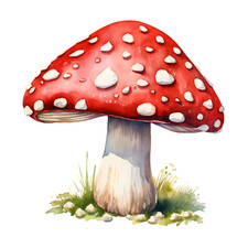 Wall decal sticker mushroom wall sticker 18 x 18 cm large
