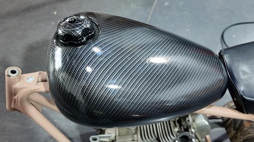 Tanque de combustible de gasolina para mini bicicletas Coleman CT200U-EX Axis M200 Hisun HS200-3 y 196 cc - Imagen 4 de 13