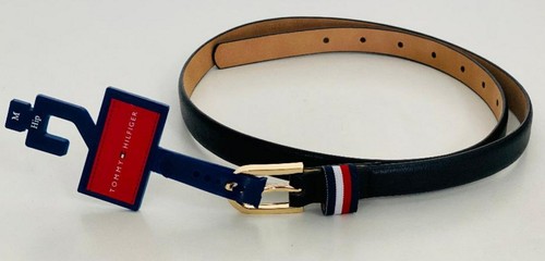 Logo Synthetic Leather Belt Size 