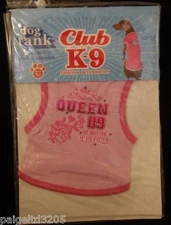 Club K-9 Stretchable Dog Tank / Shirt, XSmall, Pink 