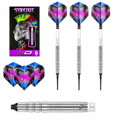 Red Dragon Darts - Peter Snakebite Wright PL15 - 18g (Soft Dart) Dartpfeile NEU