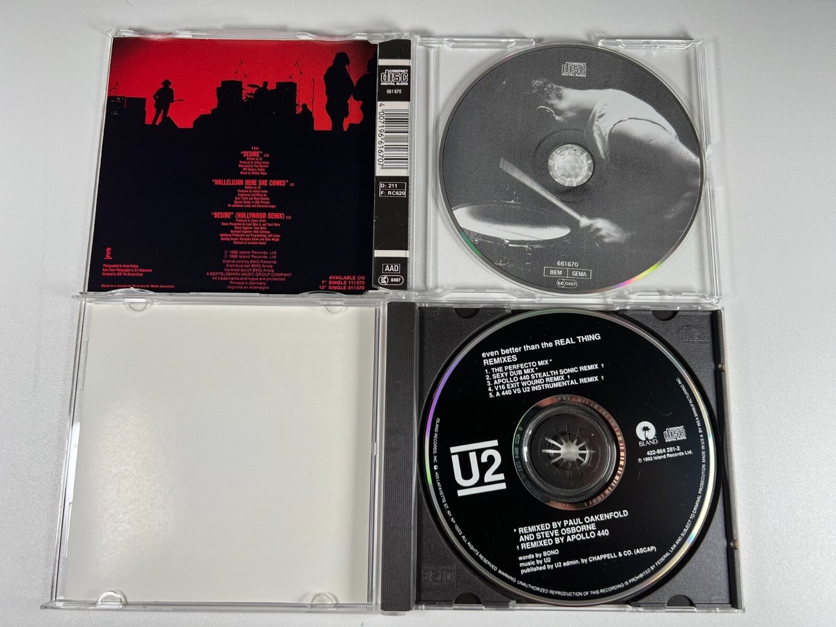 RARE* U2 MELON CD - Remixes for Propaganda (3 other remixes