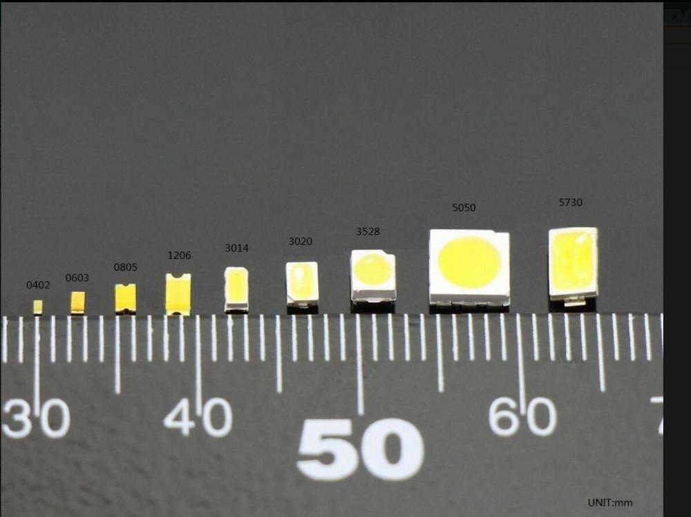Langdurige Verlichting 15 Pre Wired Warm White 0402 voor SMD LEDs Kit