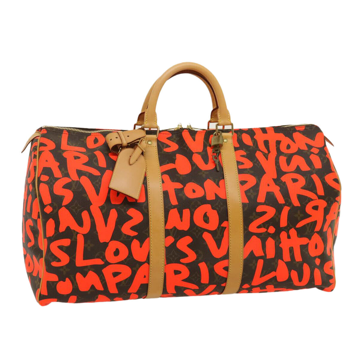 louis vuitton keepall graffiti