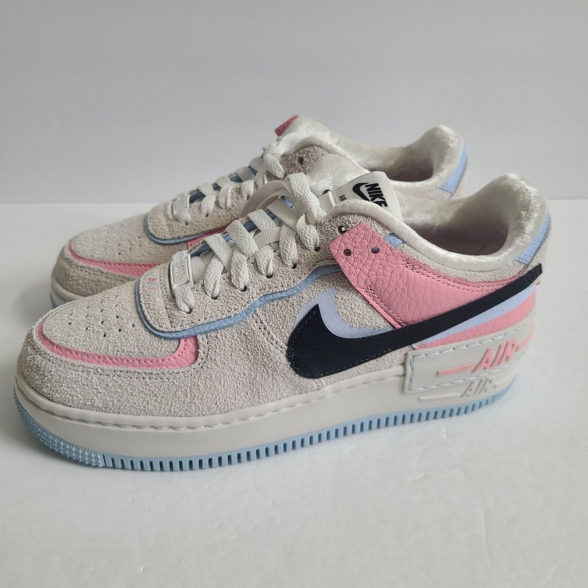 Nike Womens Air Force Shadow Hoops Pack Shoes DX3358-100 Size