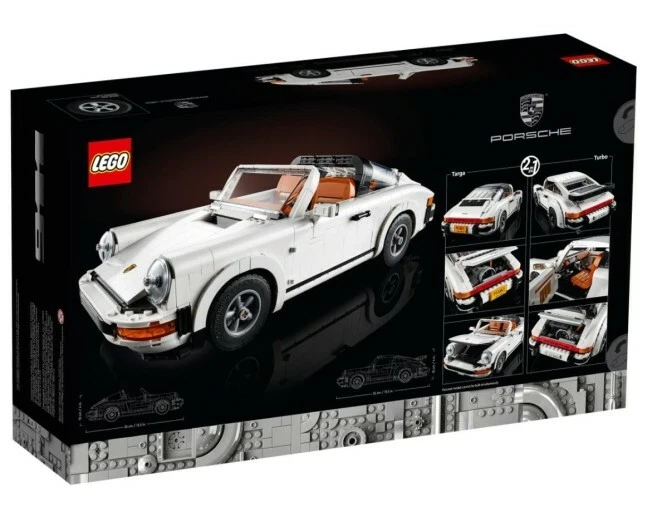 LEGO 10295 Porsche 911 Turbo & Targa detailed building review