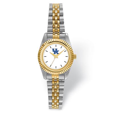 LogoArt University Of Kentucky Pro Two-tone Ladies Watch
