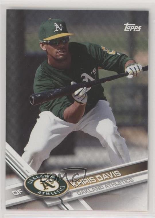 2017 Topps New Era Khris Davis #3 2f4