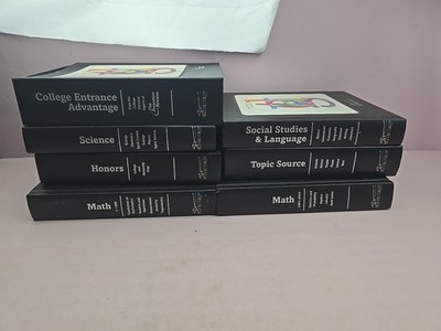 SW Advantage 7 Book Set - Math 1&2 Science Social Studies Language Honors Etc