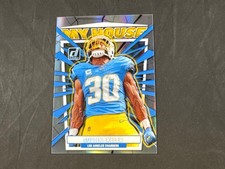 2023 PANINI CLEARLY DONRUSS AUSTIN EKELER MY HOUSE! HOLO SILVER 9/25 CHARGERS