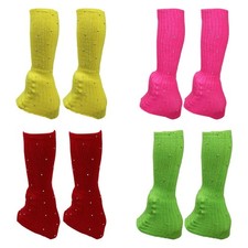 Figure Skating Leg Warmers Knitting Leg Warmers Supplies Durability Keep Warm