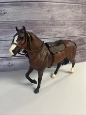 Breyer Stock Quarter Horse Mold # 41034 JcPenny Exclusive 2010 Custom Tack Rare