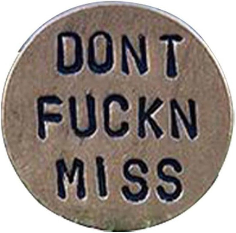 Funny Golf Ball Marker For Men With F