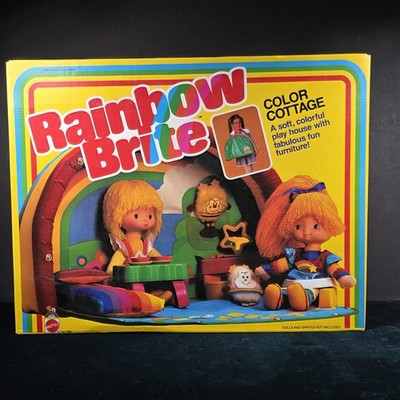 Mattel Rainbow Brite Color Cottage House 1983 Hallmark 7565 Sealed Box
